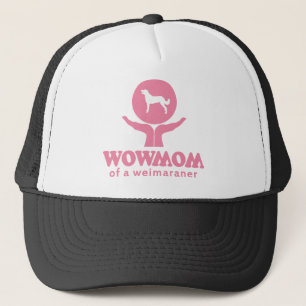 Weimaraner Long Coated Trucker Hat