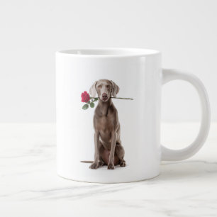 Weimaraner Love Large Coffee Mug