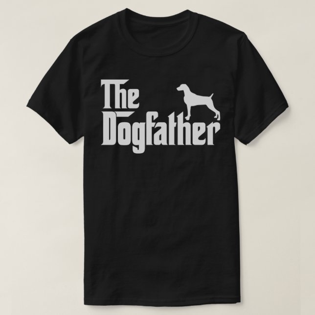 Weimaraner Lover Gift DogFather Pullover  (Design Front)