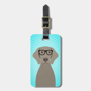 Weimaraner Luggage Tags