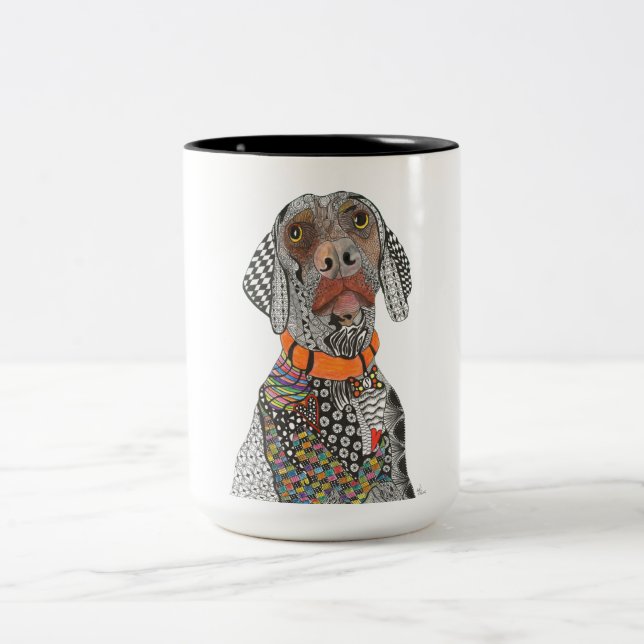 Weimaraner Mug (Center)