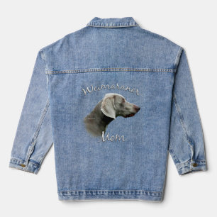 Weimaraner Mum 2 Denim Jacket