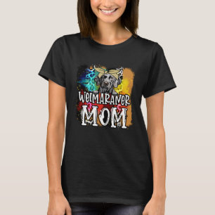 Weimaraner Mum Dog Watercolor Mother s Day T-Shirt