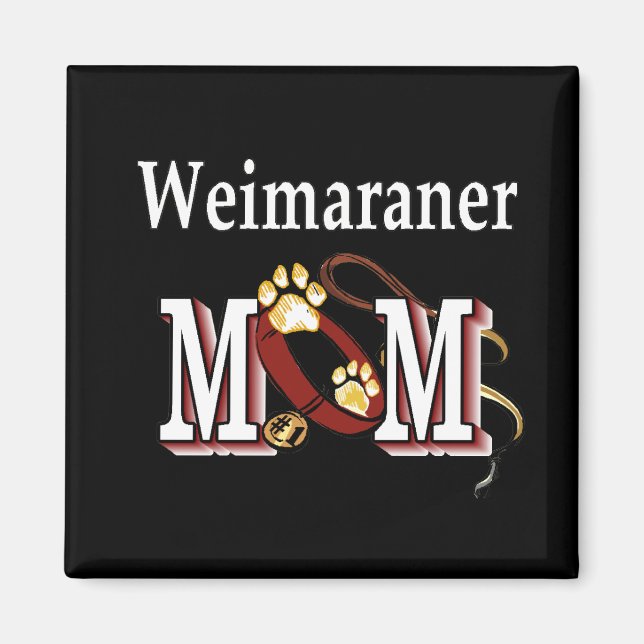Weimaraner Mum Gifts Magnet (Front)