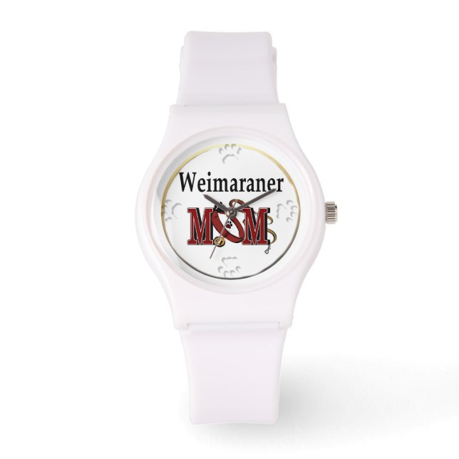 Weimaraner Mum Gifts Watch (Front)