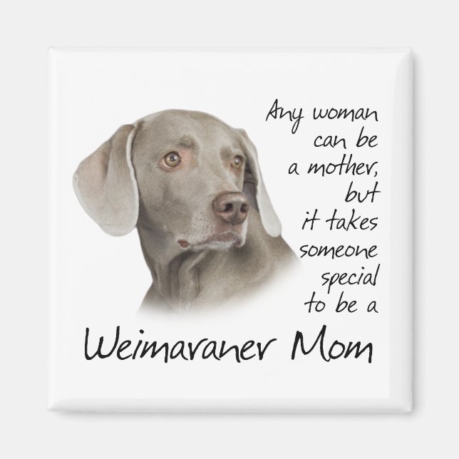 Weimaraner Mum Magnet (Front)