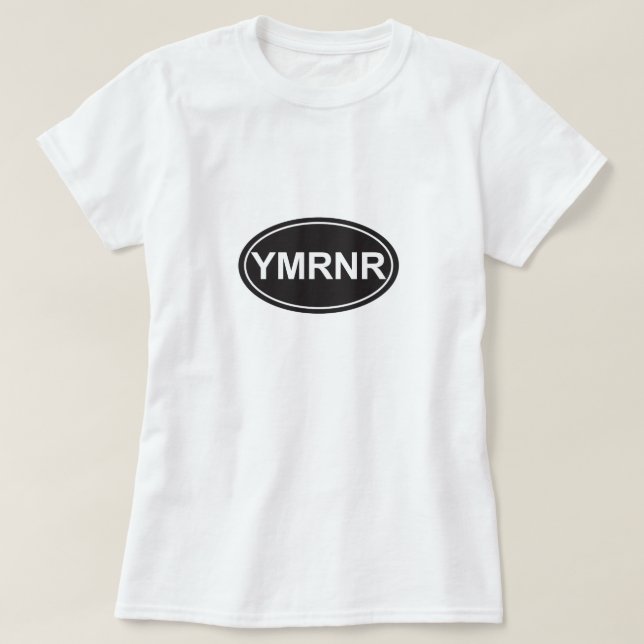 Weimaraner Nation : YMRNR Euro Style T-Shirt (Design Front)