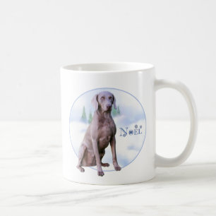 Weimaraner Noel Coffee Mug