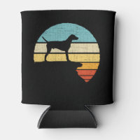 Weimaraner Owner Retro Vintage 60s 70s Dog Lover 