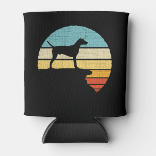 Weimaraner Owner Retro Vintage 60s 70s Dog Lover  Can Cooler
