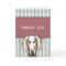 Weimaraner Pale Plaid Thank You
