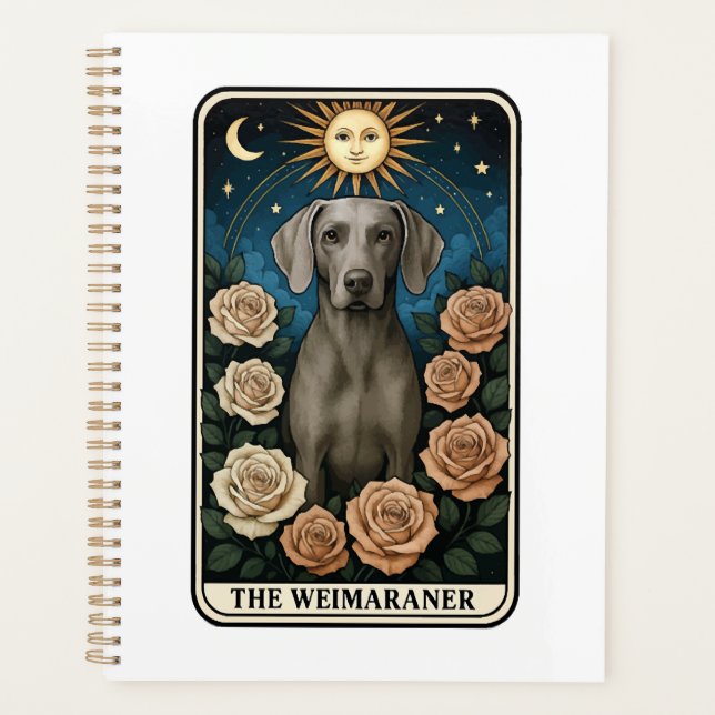 Weimaraner Planner (Front)