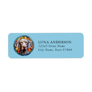 Weimaraner Return Address Labels