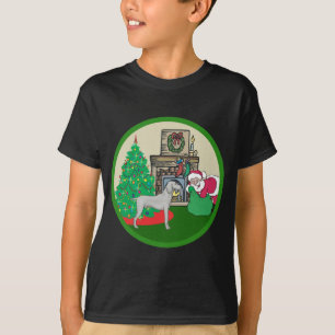 weimaraner santas T-Shirt