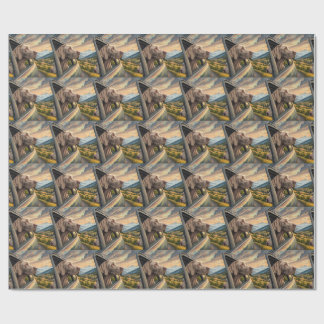 Weimaraner Scenic Gift Wrap