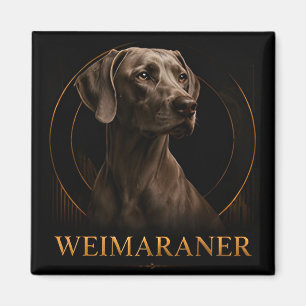 Weimaraner Silver Hunter Collection Magnet