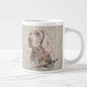 Weimaraner Tapestry Poster Acrylic Print Button Ke Large Coffee Mug