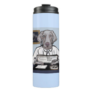 Weimaraner Thermal Tumbler