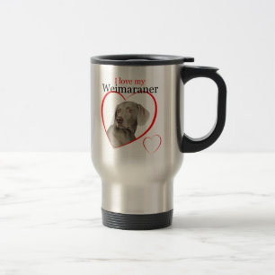 Weimaraner Travel Mug