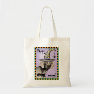 Weimaraner Witch Tote Bag