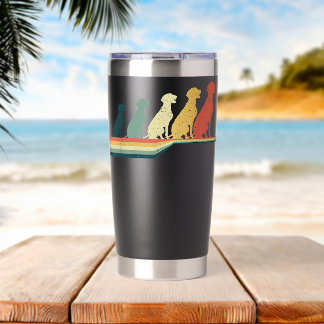 WEIMERANER LABRADOR INSULATED TUMBLER