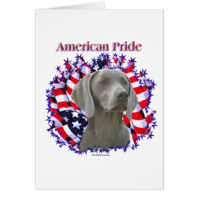 Weimeraner Pride (Front)