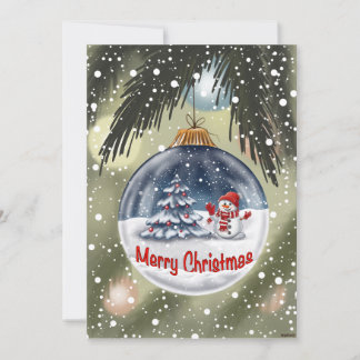 Weinachten, Karten Invitation