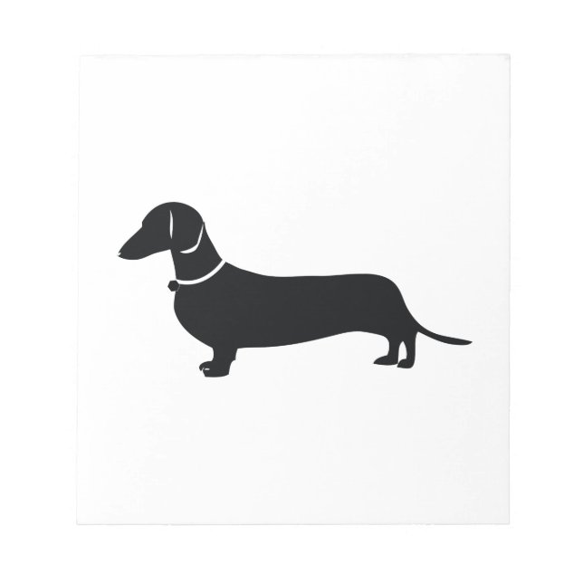 Weiner Dog Notepad (Front)