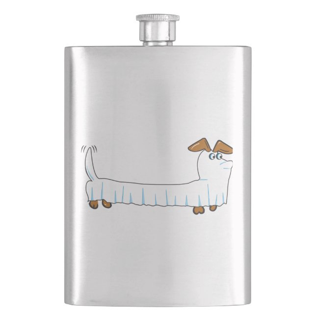 Weiner-Ghostr Hip Flask (Front)