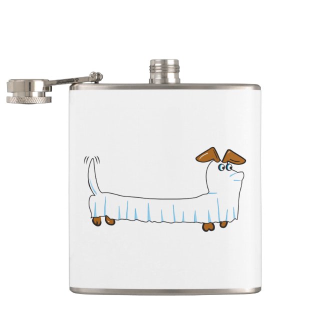 Weiner-Ghostr Hip Flask (Opened)