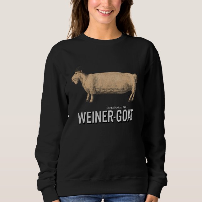 Weiner Goat Sweatshirt (Front)