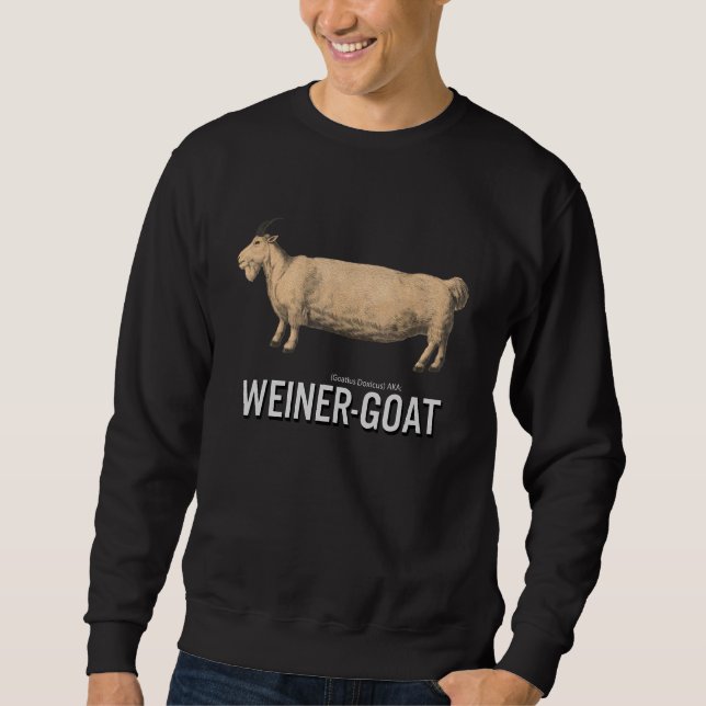 Weiner Goat Sweatshirt (Front)