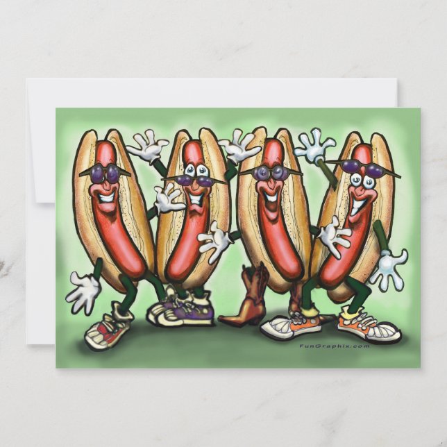 Weiner Party Card (Front)
