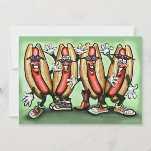 Weiner Party Card