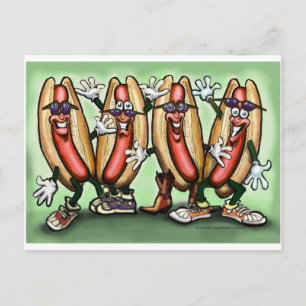 Weiner Party Postcard