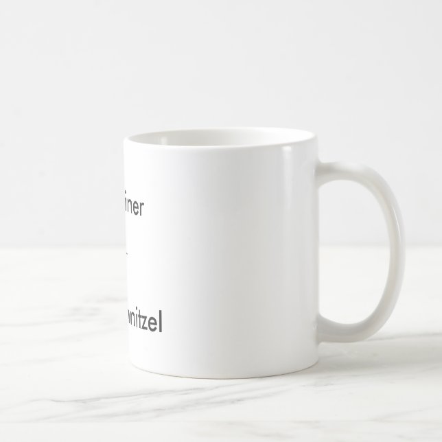 Weiner Schnitzel Coffee Mug (Right)