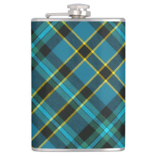Weir Tartan Hip Flask