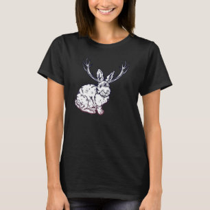 Weird Antelabbit   Cute Rabbit Animal   Graphic T-Shirt