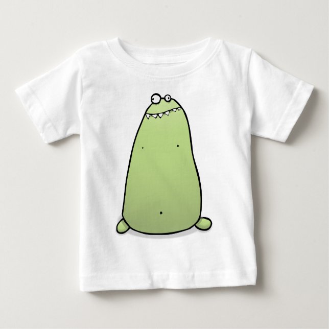 Weird Baby T-shirt Design - Snot Booger Monster (Front)