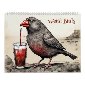 Weird Birds Art Calendar