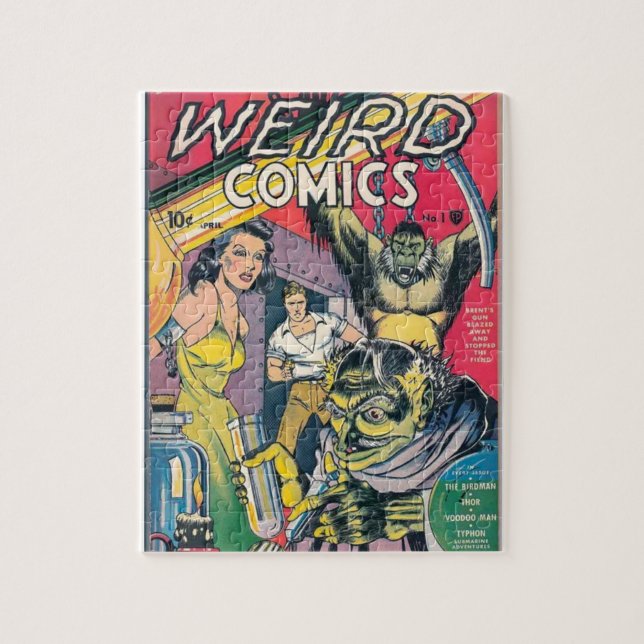 Weird Comics Jigsaw Puzzle (Vertical)