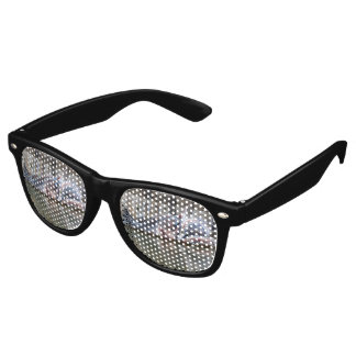 Weird Fantasy Anglerfish Graffiti Retro Sunglasses