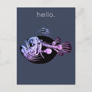 Weird Fish Postcard