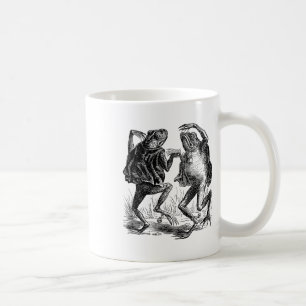 Weird Frogs Dancing - Vintage Frogs Coffee Mug