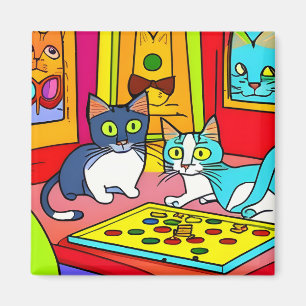 Weird Game Night Magnet
