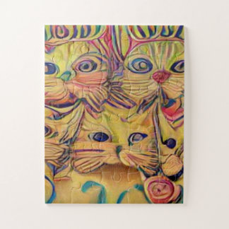 weird kool katz jigsaw puzzle