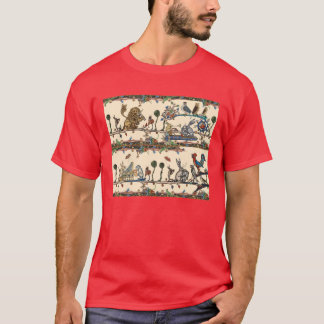 WEIRD MEDIEVAL BESTIARY MAKING MUSIC Violinist Lio T-Shirt