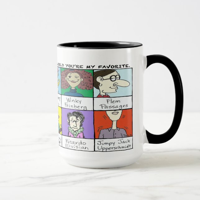WEIRD PEOPLE MUG (Right)