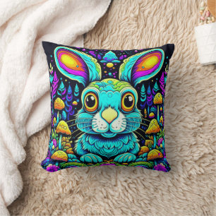 Weird Rabbit 16x16 Cushion