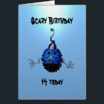 Weird Scary Egg<br><div class="desc">The weird scary egg card is a perfect birthday card for a teenager but don't forget everyone else as well!</div>